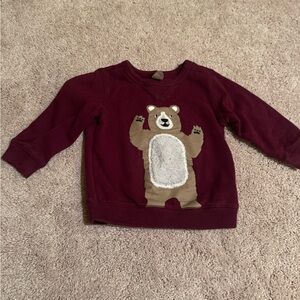 Carter's Red Bear Sweatshirt